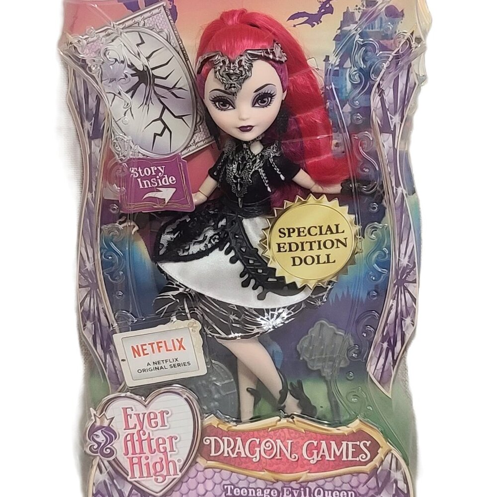 Mattel Ever After Dragon Games Teenage Evil Queen Special Edition 2015